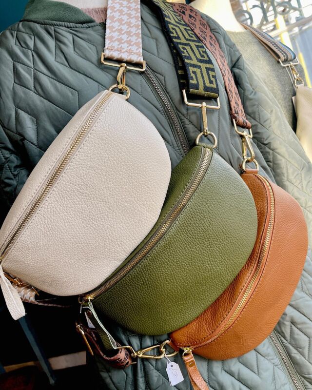 New bags in, these leather crossover bags come complete with the strap and all for a amazing £39.00!!!