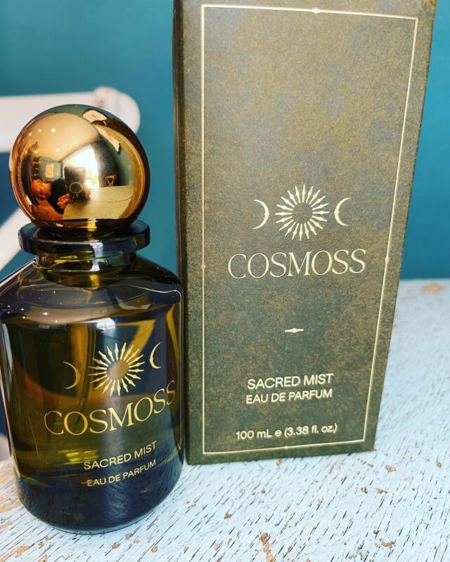 As promised we are highlighting Sacred Mist the amazing perfume from Cosmoss, the new wellness brand created by Kate Moss.  Described as Mood-boosting, sensual, blissful: the Sacred Mist envelops you with its hypnotic yet grounding fragrance. Carefully chosen essential oils create a special ritual for body and spirit.  Well all love it at Power’s and could be the perfect present for Mothers Day.